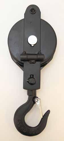Kast & Brytblock Snatch & Pulley Block Kastblock/Snatch Block 71 500, 1000, 2000, 3000, 5000 kg 56 Öppningsbart för enkel montering av linan Öppningsbart för enkel montering av linan Automatisk