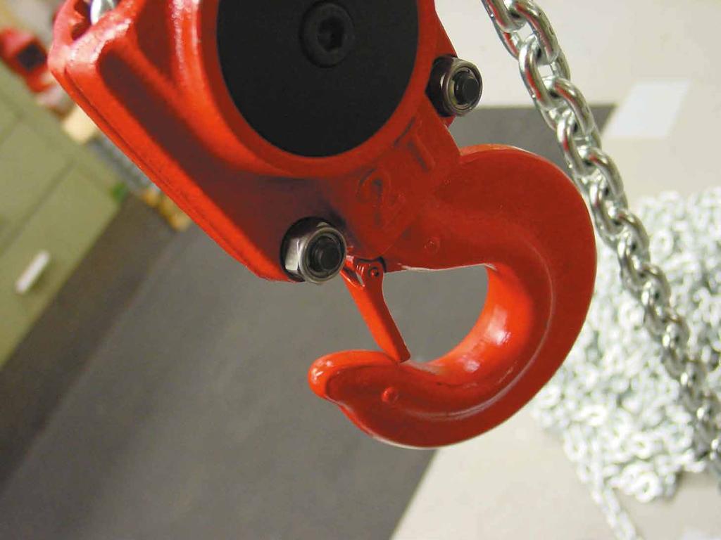 Lufttelfer Air Chain Hoist Lufttelfer/Air Chain Hoist TCR 250 500, 1000, 2000, 3000, 6000 kg Kompakt konstruktion