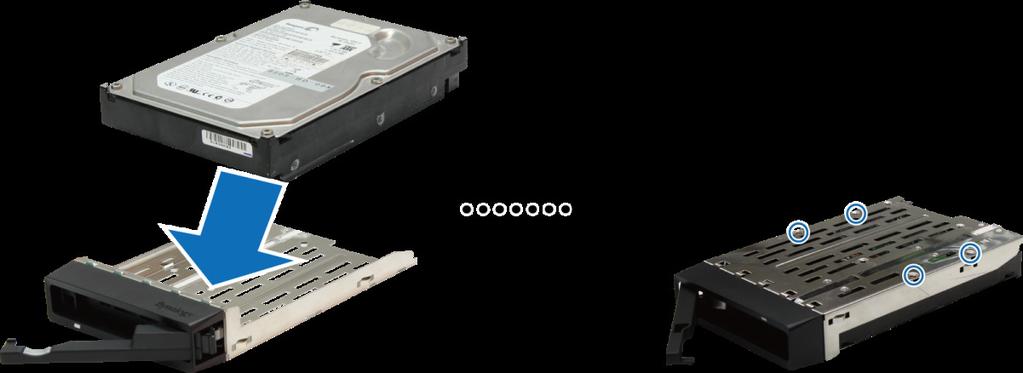 Installera Hårddiskar och SSD Före du använder din Synology RackStation för att lagra eller dela data, vänligen installera minst en hårddisk.