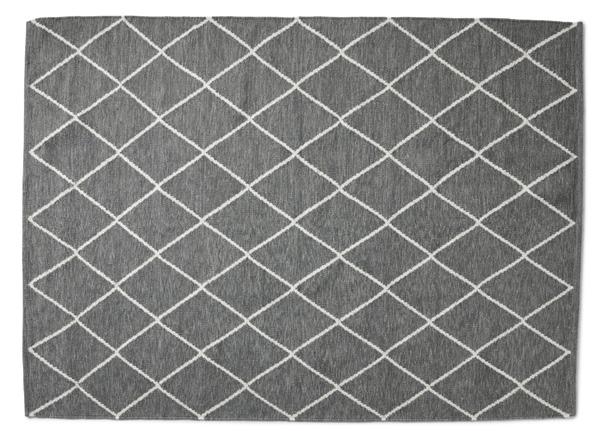 läderkant, blå, beige, 80x200 cm 799, 80x300cm
