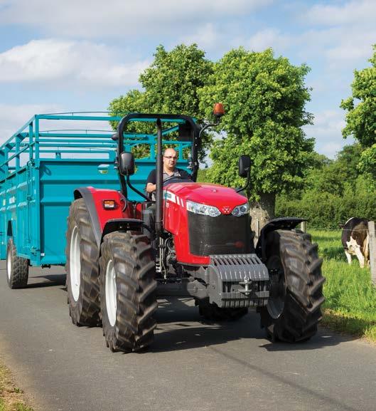 FRÅN MASSEY FERGUSON Handgasreglage Elektroniska brytare för aktivering av