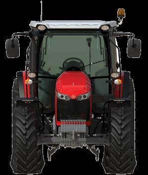 MF 5700 MF 6700 C C D E B A D E B A MF 5710/ MF 5711 Fyrhjulsdrift A Total längd från