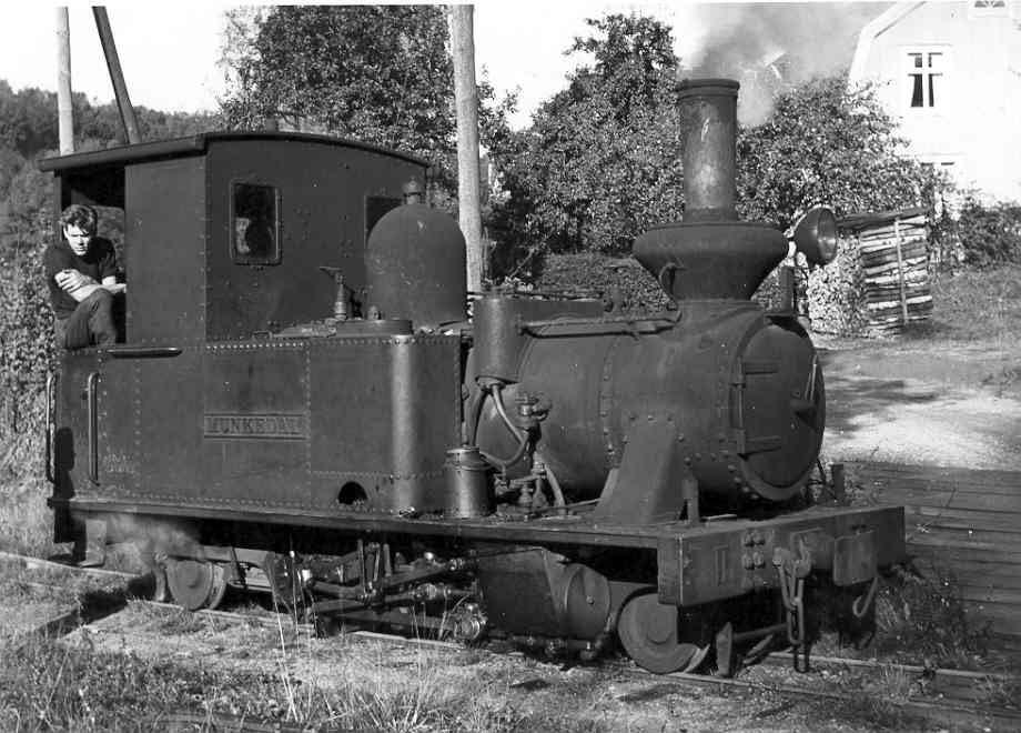bild är tagen på Munkedal 1 med vagn 29 från Vabis 1954.