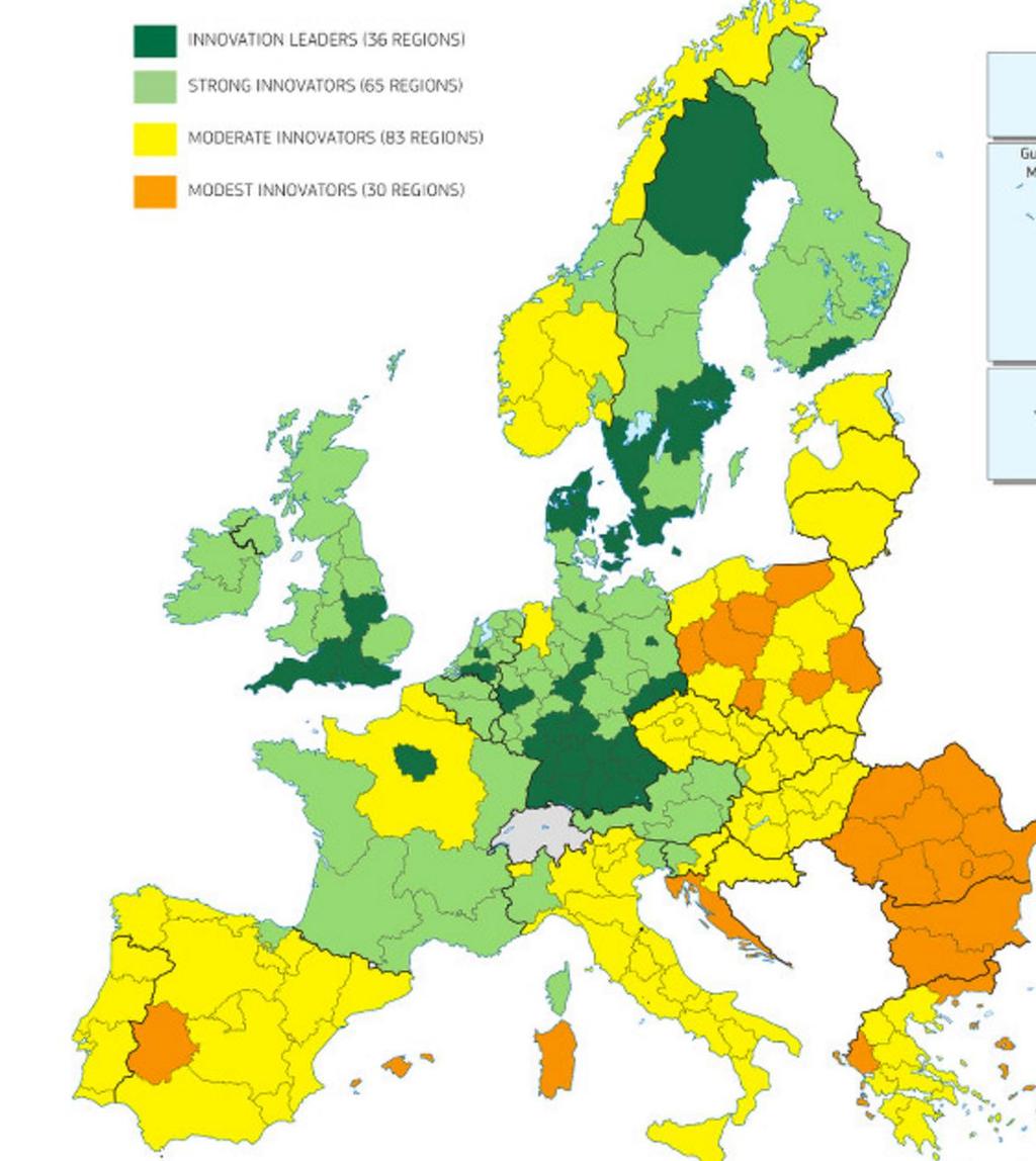 Analysis Innovation in Värmland Värmland Strong Innovator In a Swedish context innovation strength is low.