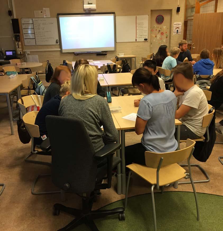 1.4.3 DIALOG Dialoger har genomförts på två förskolor och två grundskolor. De fyra fokusområdena, staden, trafiken, parker och häng samt kajen och badet användes i dialogerna.