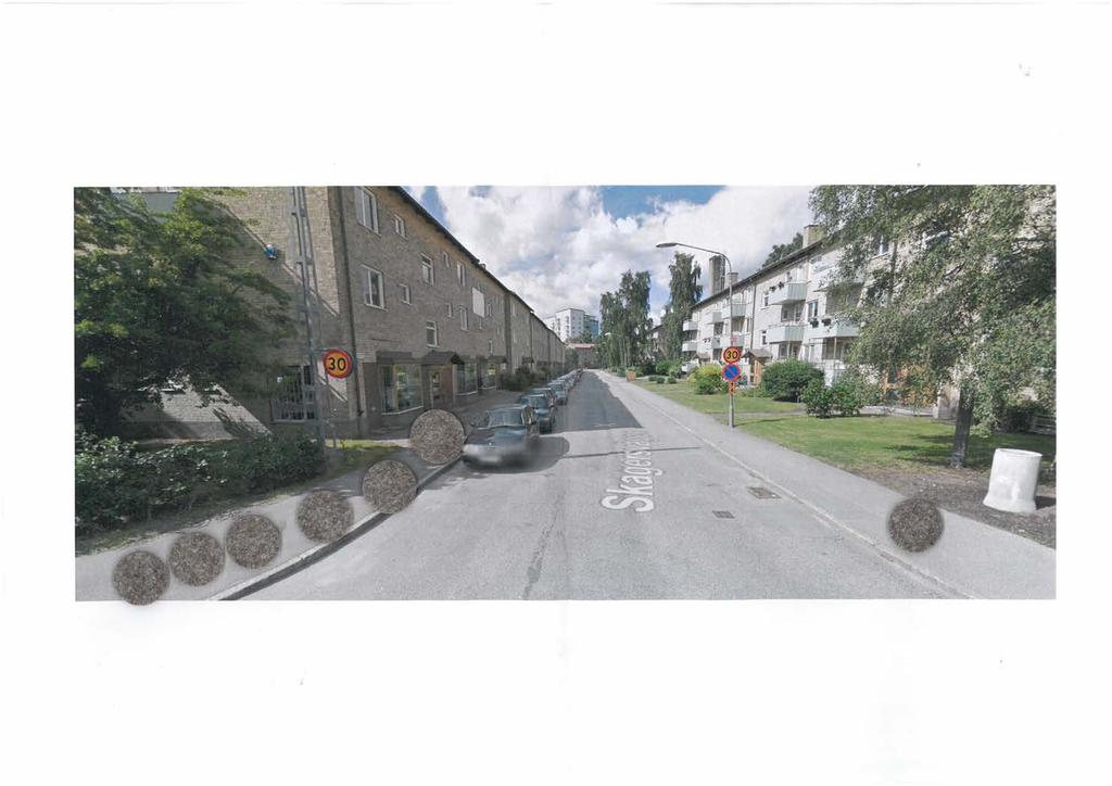 På Roslagsgatan och Vegagatan var hastigheten i 85 percentilen cirka 47km/h (WSP, 2013), hastigheten är reglerad till 50km/h, med rekommenderad hastighet om 30km/h på delar av sträckan.