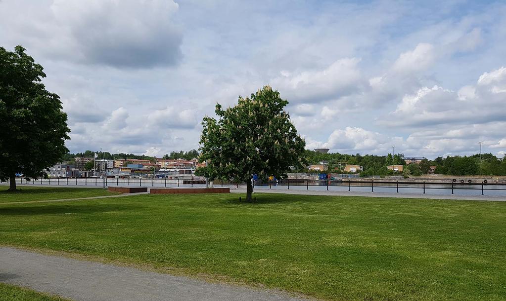 FIGUR 17. UTEGYMMET, SOCIETETSPARKEN FIGUR 18. STRÅK UTAN BELYSNING "Jag älskar snurren. Jag kan snurra jättefort. Så jag kissar på mig." Förskoledialog Nygatans Förskola 2.
