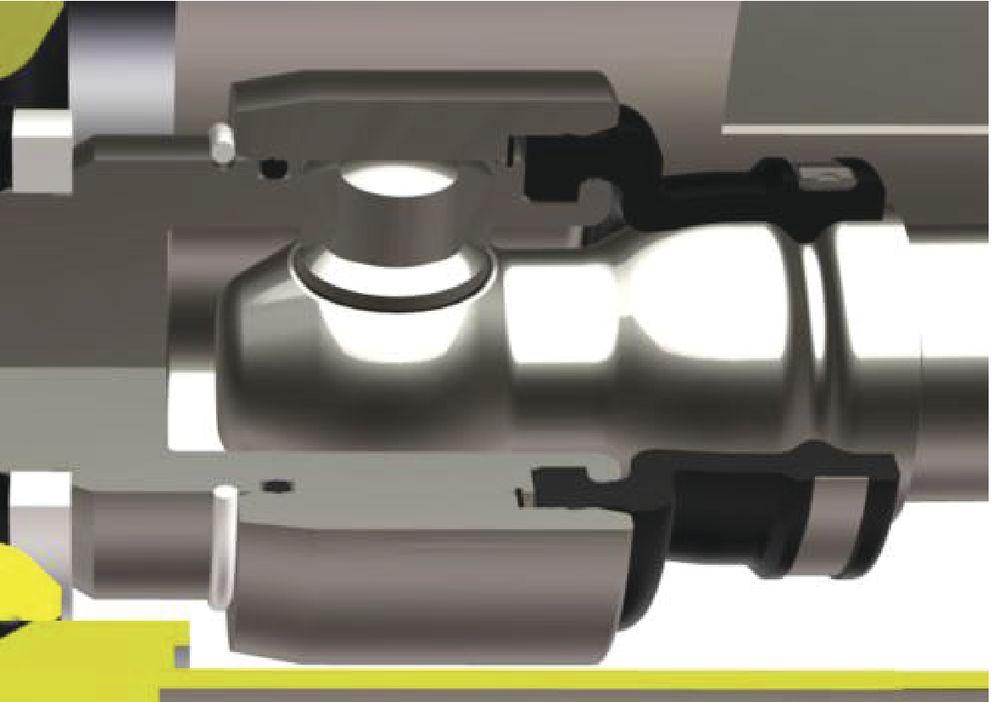 Pumphus och flänsar är konstruerade och byggda enligt API Standard 676. De är utformade för att ge lite motstånd och skonsam pumpning. 2.