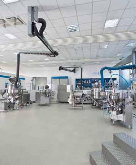 Testa den senaste tekniken ProTec center för processteknik FrymaKorumas Process Technology and TrainingCentre är ett pilotlab där du kan lära känna och testa den senaste tekniken inom våtmalning och
