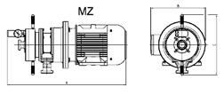 2600-26000 45 1130 610 510 700 MZ 250 4000-40000 60 1330 740 650 1100 MK 95 10-160 5,5 680 540 360 100 MK 160 30-500 11