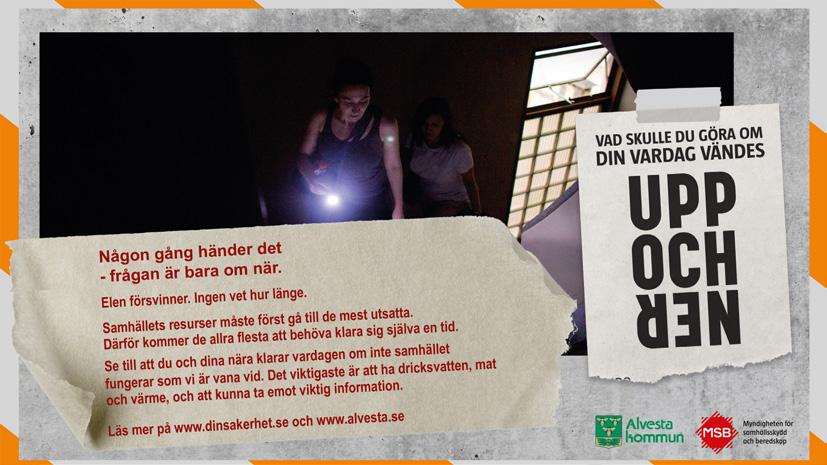 I maj kan du öka din krisberedskap! Har du funderat över hur du skulle få ihop din vardag vid en eventuell samhällskris? Om inte så är du långt ifrån ensam.