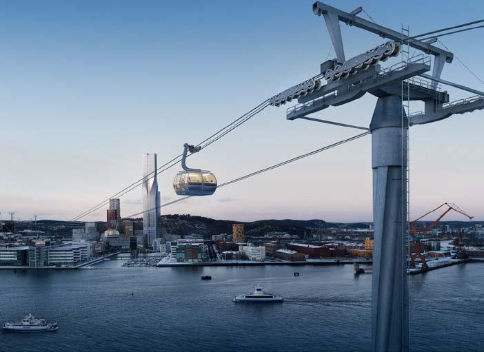 Nytto- och behovsbeskrivning Det finns ett stort behov av fler förbindelser mellan södra och norra älvstranden, där älven är en tydlig barriär.