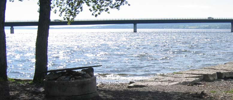 Önevägen strandområden - frösön Områdeskarta Frösö Strand.