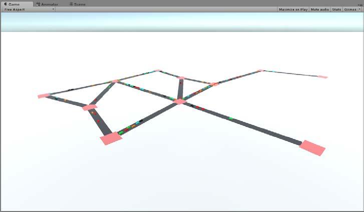 Figur 8 Trafiksimulering