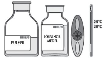 Beräkning av patientens utbyte: 1,20 (g/l)/0,060 (g/kg) = 20,0 (g/l) (g/kg) Dosberäkning för en ökning till 1,0 g/l: 1,0 g/l x 1/20,0 (g/l)/(g/kg) [eller 0,050 (g/kg)/(g/l)] x 60 kg = 3 g I en
