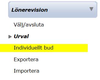 Väljer du att se hela organisationen kan du senare filtrera och göra urval.