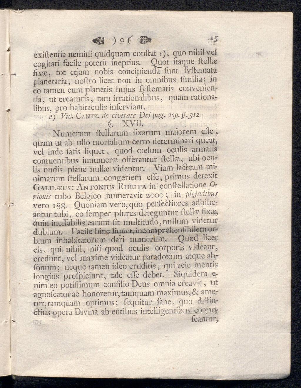 «s ) o f B* exiftentia nemini quidquam conflat e), quo nihil vel cogitari faciie poterit ineptius.