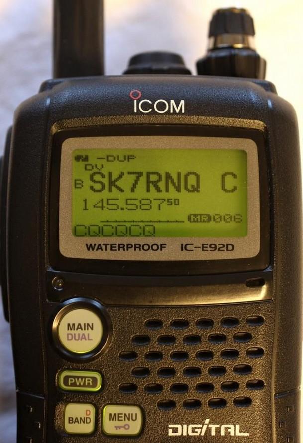 Appendix 2 Modul- och reflektorbyte med URCALL (IC-E92D) I guiden utgår vi från DCS-systemet, som är standard i Sverige och i många andra länder.