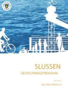 Stadsbyggnadskapitlet i programmet presenterar en historisk bakgrund, samt Slussens betydelse som förbindelse mellan stadens södra och norra delar.
