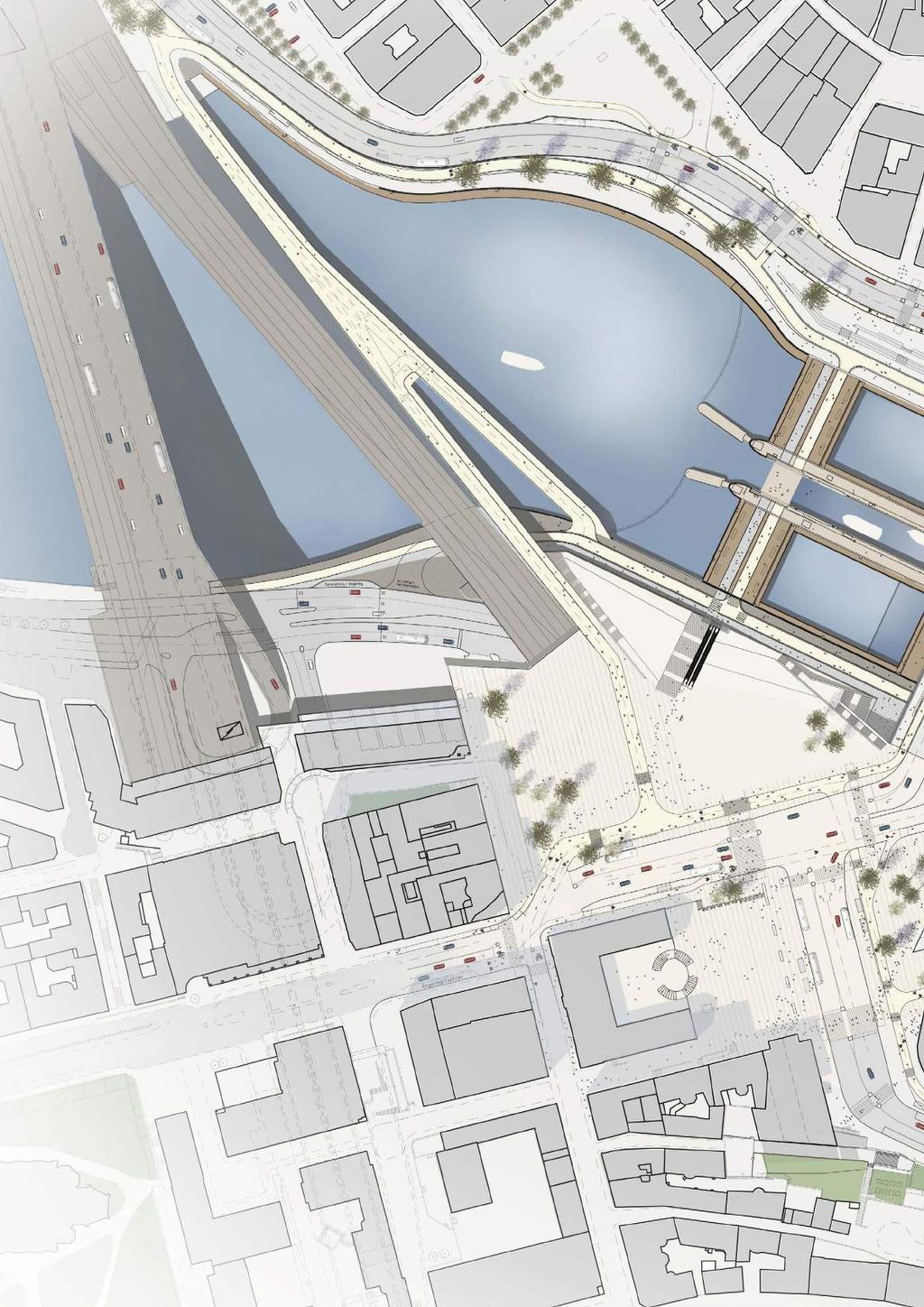 Södra slusskajen Södermalmstorg C1 Centrala