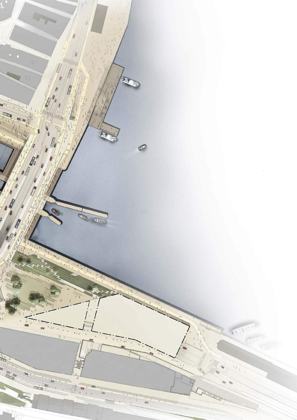 Skeppsbrokajen Norra slusskajen Huvudbron