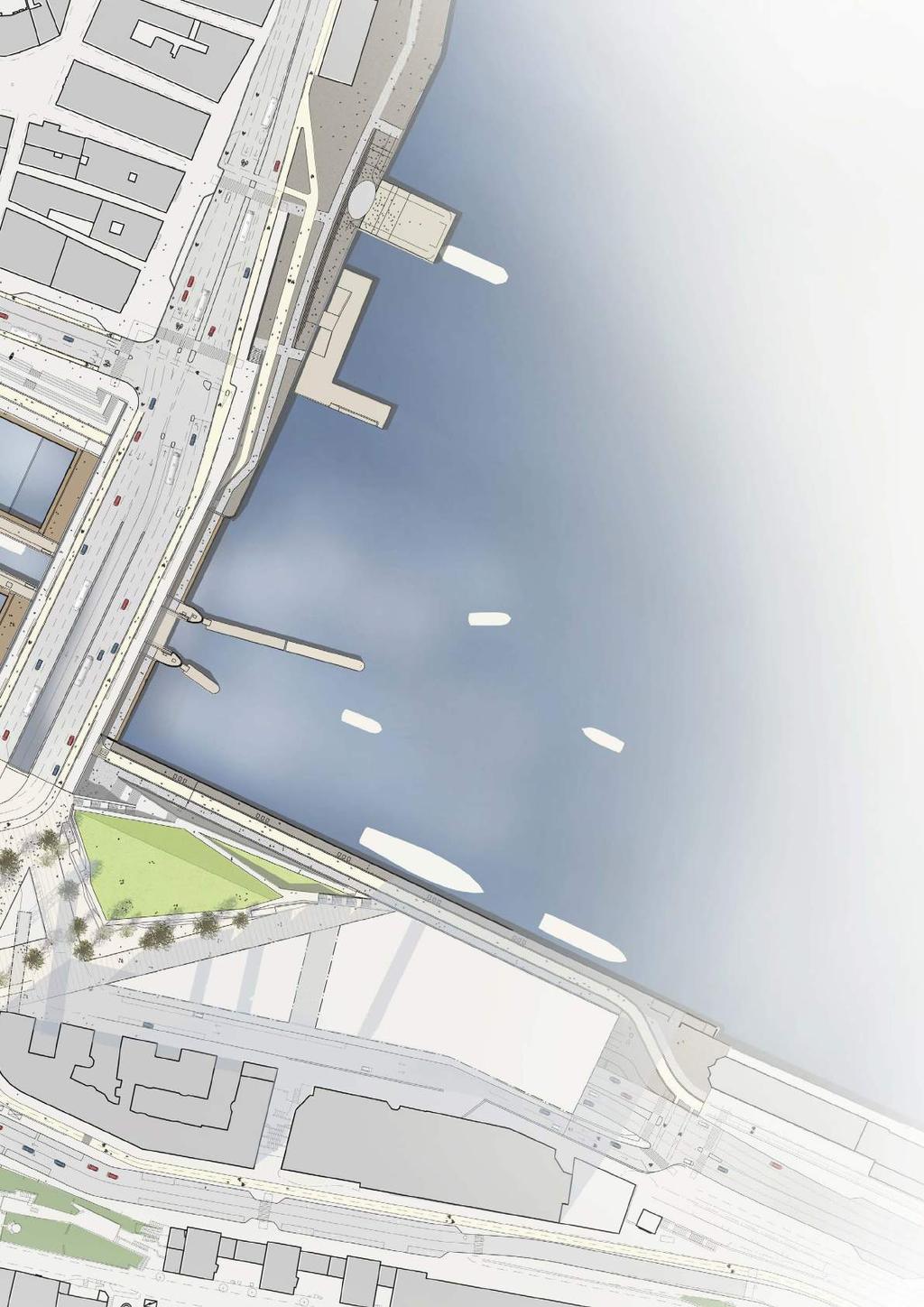 E1 Stadsgårdskajen E2 Östra byggnaderna