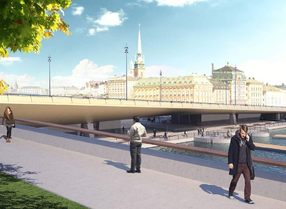 Huvudbron sedd från Katarinaparken.