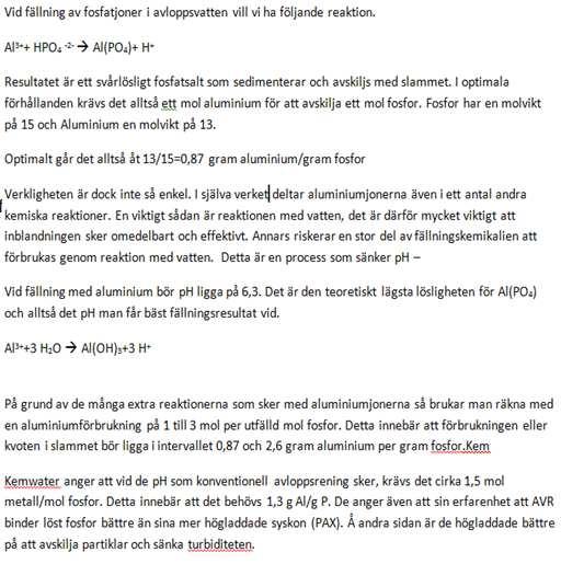 Miljörapport för år: 2015 Bilaga 4.