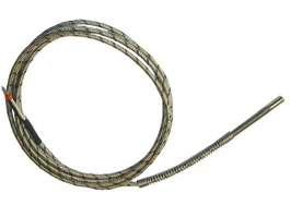 Temperaturgivare Temperaturgivare typ RC. Cylindriska Pt-100 motståndsgivare. Givare ø6 är försedda med böjbar skyddsfjäder som är avtagbar.