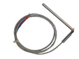 Temperaturgivare Temperaturgivare typ TCV Cylindrisk temperaturgivare i vinkel.