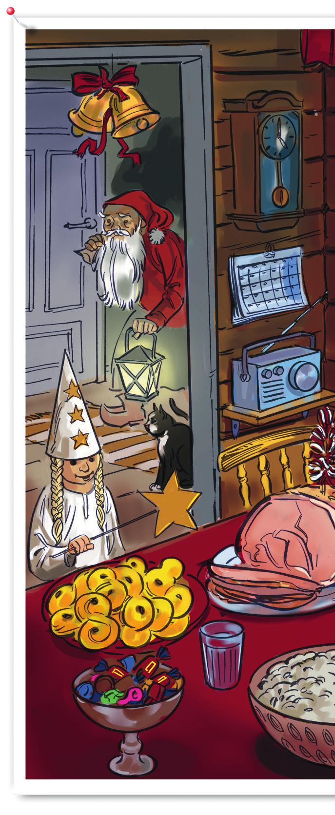 Den svenska lucian är en blandning av både förkristna och kristna figurer och luciatraditionen har spridit sig till andra nordiska länder, och i viss mån