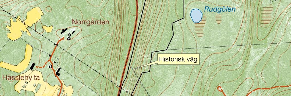 Livsnödvändiga miljöer och strukturer för hotade, sällsynta och hänsynskrävande arter i området, t ex