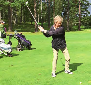 Damkommittén forts. En ny After Golf med god mat på golfklubben avslutade helgen och vi packade bussen för hemfärd.