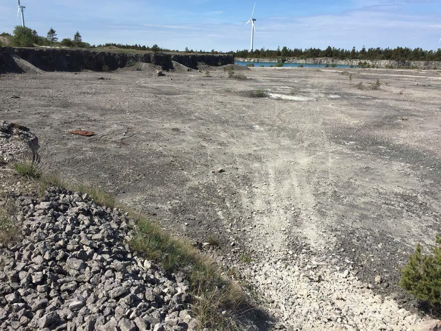 1 21 Kompensationsområdet Smöjen utgörs av öppna ytor i den