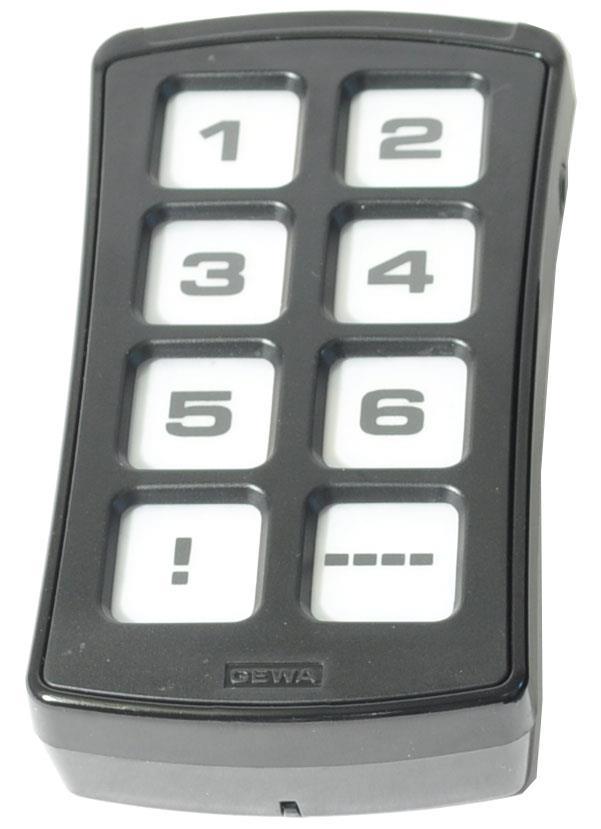 Manual Gewa Control Medi Multi SE: IR/Radio-sändare