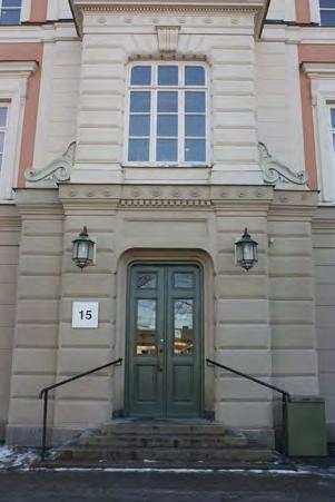 Sjukhusområdets centrala och vackra läge En sådan uppenbar kvalitet är själva sjukhusområdets läge.