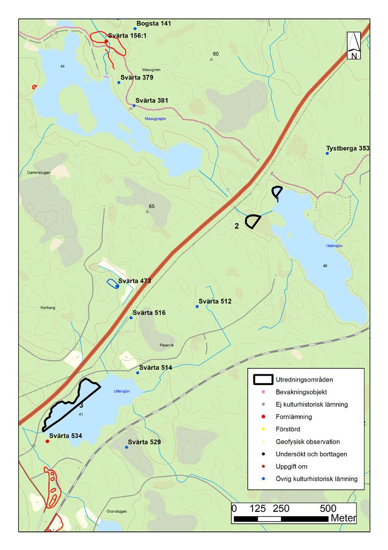 Holmsjön Uttersjön en