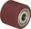 Hjul och läkhjulsguide Gaffelvagshjul / Hjul för gaffeltruck Serie RoHS HB HTHW HPO RTH 80-85 mm 82-85 mm 80-85 mm 440-760 kg 440-840 kg 420-1100 kg Hjulbeläggig / Däck Högvärdig polyureta-elastomer