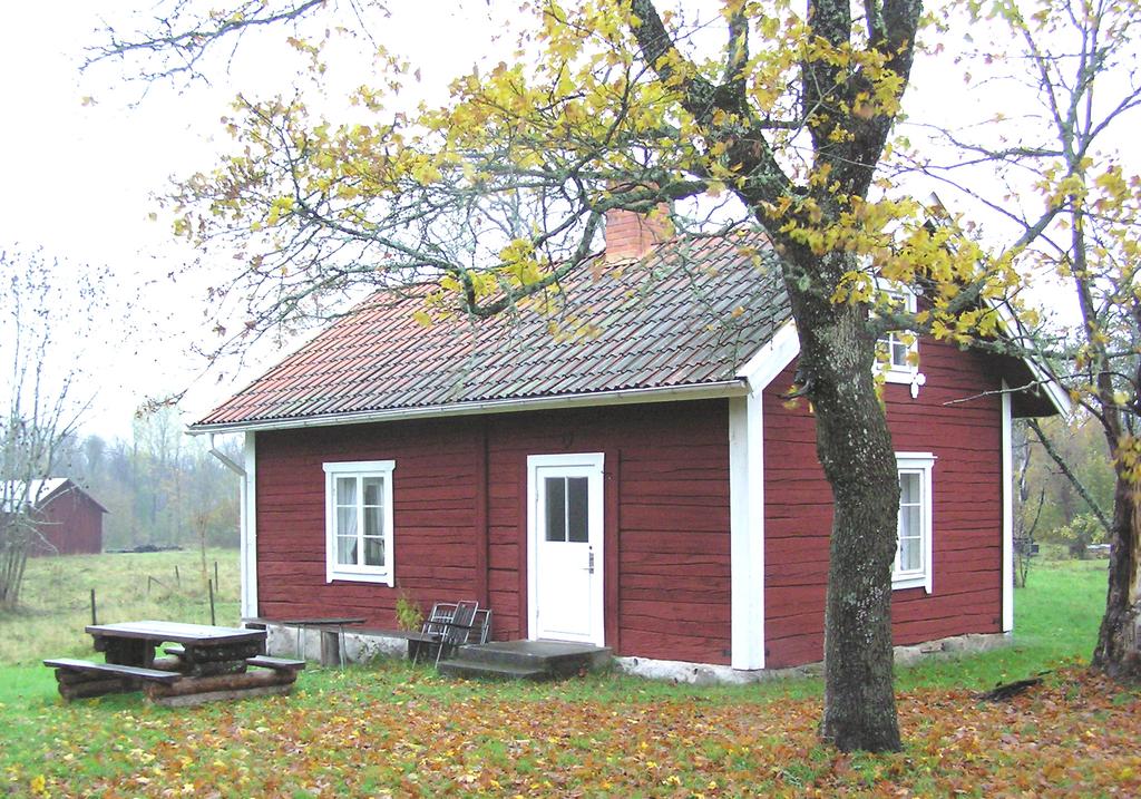 Numera är det vår stuga