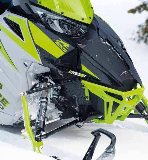 man se att Arctic Cat har lyckats höja effekten avsevärt på låg-/mellanregistret.