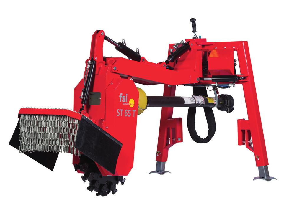 T25 Max.: 41,5 mm T25 1000 mm T25 300/400 mm T27 Max.: 43,5 mm T27 1400 1750 mm T27 400/400 mm T65 Max.: 82,5 mm T65 1400-2200 mm T65 600/500 mm T25 / T27 / T65 Traktor Frässkiva Effektbehov Max.