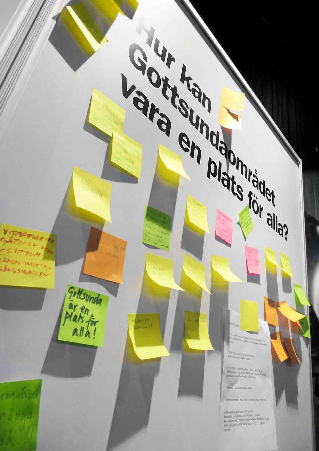 Dialogprocessen Arbetet med planprogram för Gottsundaområdet har pågått sedan 2015. Under arbetets gång har flera olika dialogmöten av olika slag genomförts.