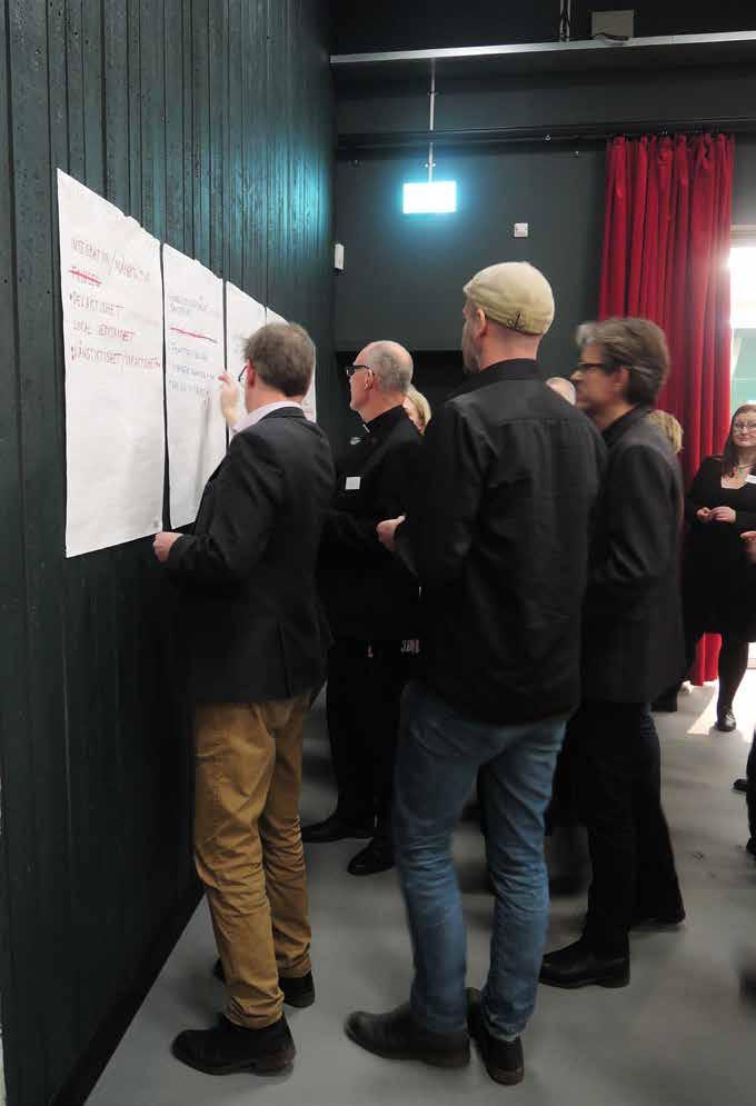 17 Pass 3 sammanfattning I arbetet med att skapa en gemensam vision kring Gottsundaområdet skall resultatet av denna workshop ses som byggstenar till denna vision.