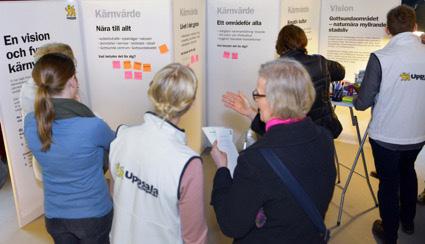 Vision Den vision som lyftes under dialogen löd: Vision Gottsundaområdet naturnära myllrande stadsliv Gottsunda är ett lättillgängligt centrum för södra Uppsala.