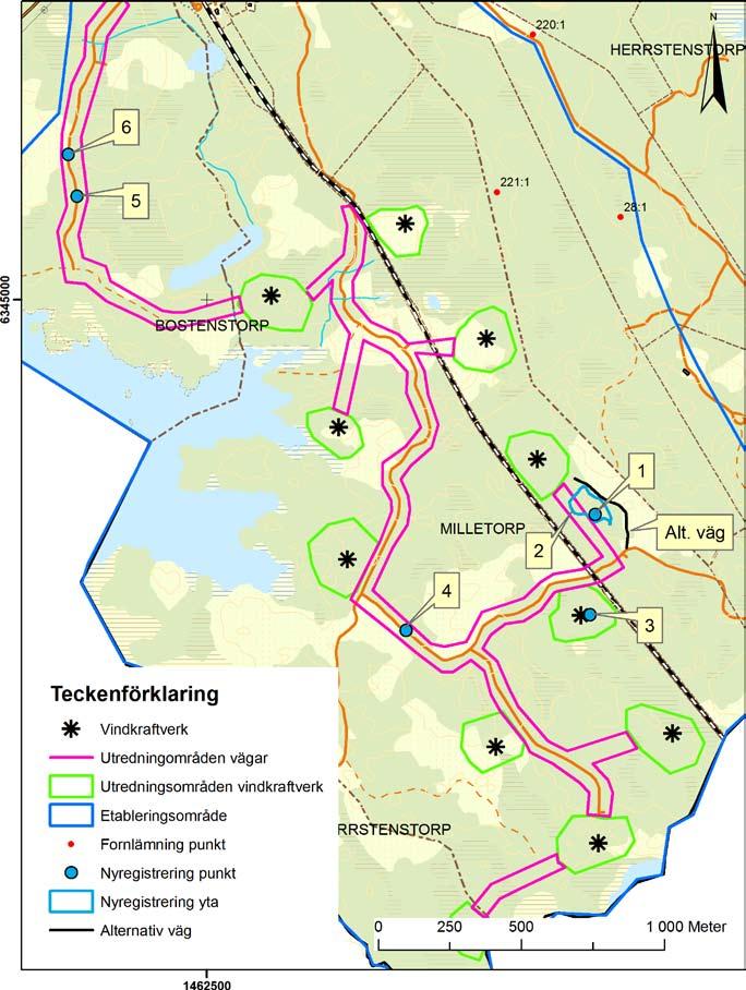 ARKEOLOGISK RAPPORT 2009:53 11 figur 4. Karta över nypåträffade lämningar.