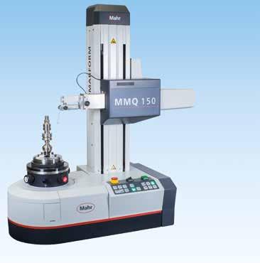 FORMMÄTSTATION MMQ 150 med universalmätspets T20W samt med EasyForm Med den senaste tekniken från Mahr för mer stabilitet och precision Användning i produktionen eller i mätrum Snabb och enkel att