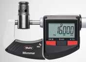 Den digitala bygelmikrometern Micromar 40 EWRi sätter nya standarder: Den nya bygelmikrometern Micromar 40 EWRi är mycket exakt tillverkad och