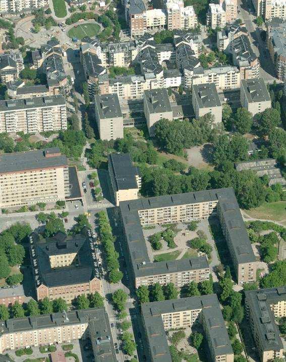 SID 10 (11) Södermalm och ökar trygghet i området. Byggnadernas entréer, lokaler i bottenvåningarna och anslutande gator resulterar i ett mer aktivt gaturum med utrymme för folkliv.