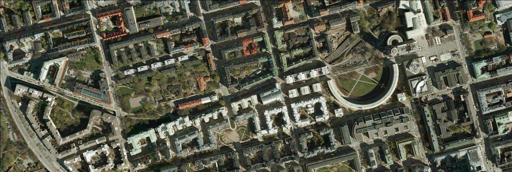 SID 3 (11) Förslag Detaljplanens syfte och huvuddrag Planförslaget omfattar ca 225 bostäder i flerbostadshus och sex avdelningar förskola i Rosenlundsparken, ordnade som ett större stadskvarter, och