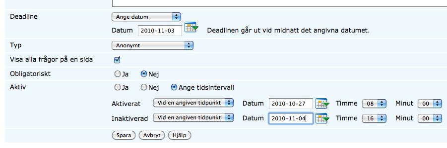 6(8) Senare återkoppling Återkoppling till studenter vid nästa kurstillfälle med kursrapporten från den föregående kursen som underlag. Vad har ändrats på/inte ändrats på och varför.